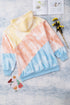 'Zella' Oversized Multi Colour Hoodie - Celes Fashion